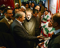 i.r. iran npc exhibition in the parliament