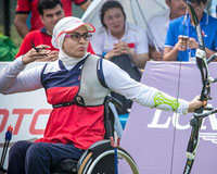 Para-archer-Zahra-Nemati-reclaims-gold-medal-at-World-Championships