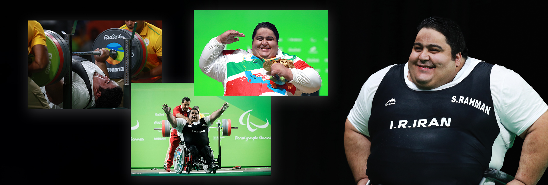 Siamand Rahman, Two-Time Paralympic Gold Medalist