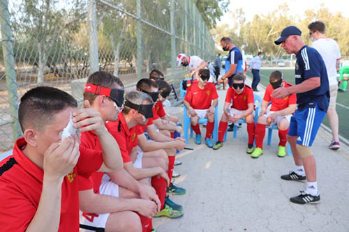 فوتبال پنج نفره ایران و روسیه