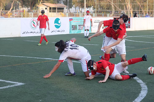 فوتبال پنج نفره ایران و روسیه