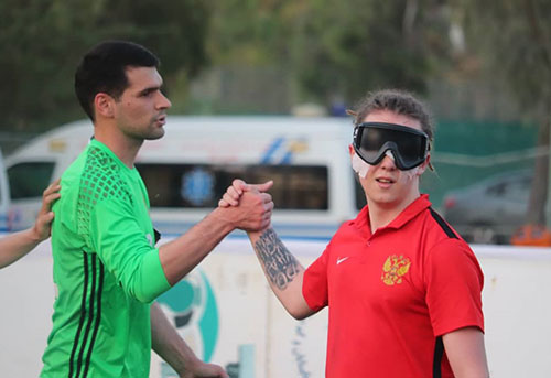 فوتبال پنج نفره ایران و روسیه