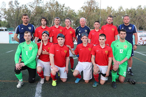 فوتبال پنج نفره ایران و روسیه