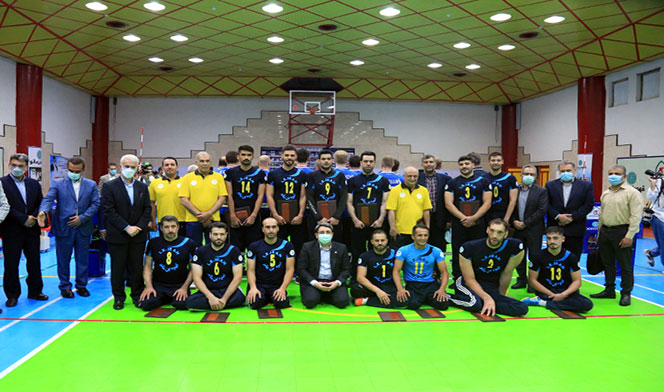 دیدار تیم های ملی والیبال نشسته ایران و روسیه برگزار شد