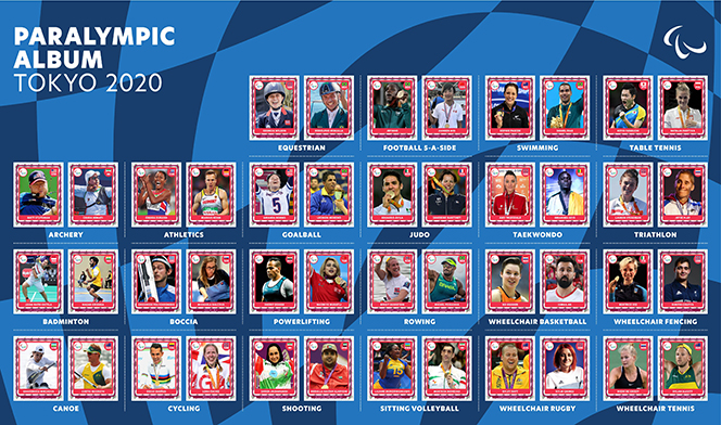 آلبوم چهره های پارالمپیک توکیو ۲۰۲۰  تکمیل شد