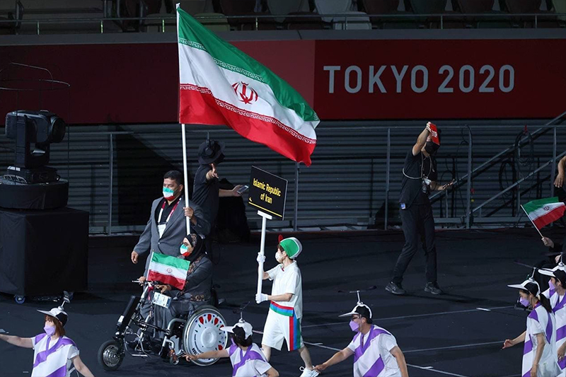 رژه کاروان پارالمپیک ایران - افتتاحیه پارالمپیک توکیو 2020 - بخش اول 1