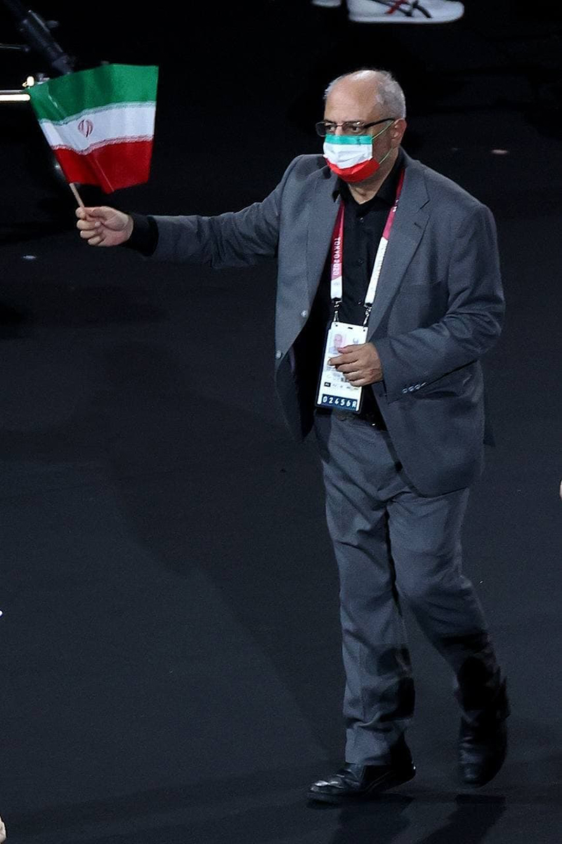 رژه کاروان پارالمپیک ایران - افتتاحیه پارالمپیک توکیو 2020 - بخش اول 9