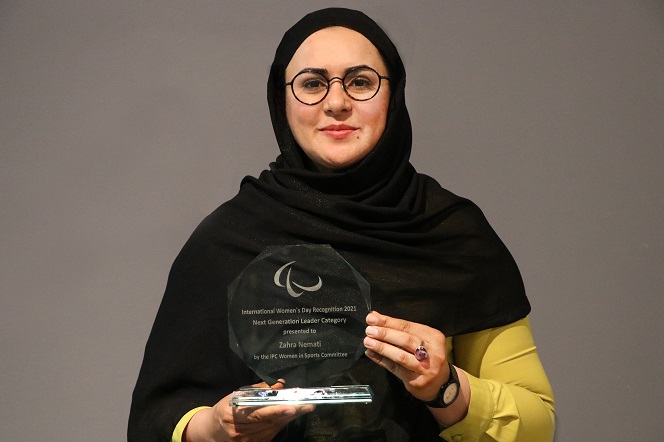 Zahra Nemati lauded by NPC Iran GB for international achievements