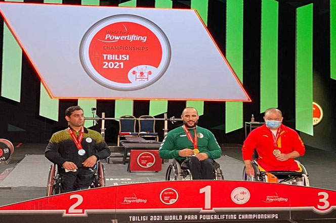 ​Iran’s Jafari wins silver at 2021 World Para Powerlifting Championships