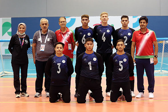 گزارش تصویری نه / دیدار تیم های گلبال پسران ایران و عراق