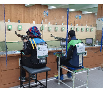 تیم تفنگ بادی ایستاده کلاس SH۲ ایران موفق به کسب مدال نقره شد