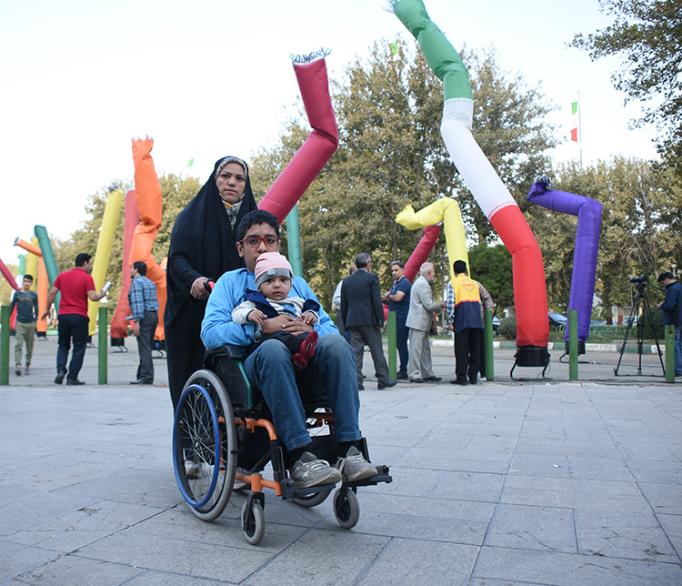 Photo Report- A national sportive day for Iranian children with an impairment and their families