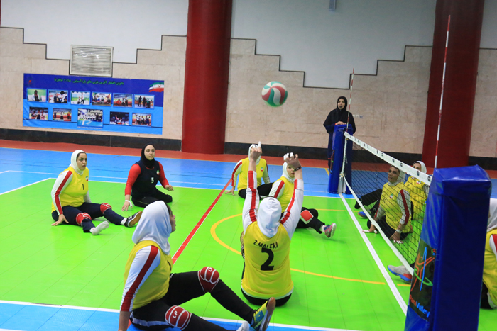 Iranian women’s players to attend in the national para volleyball training camp