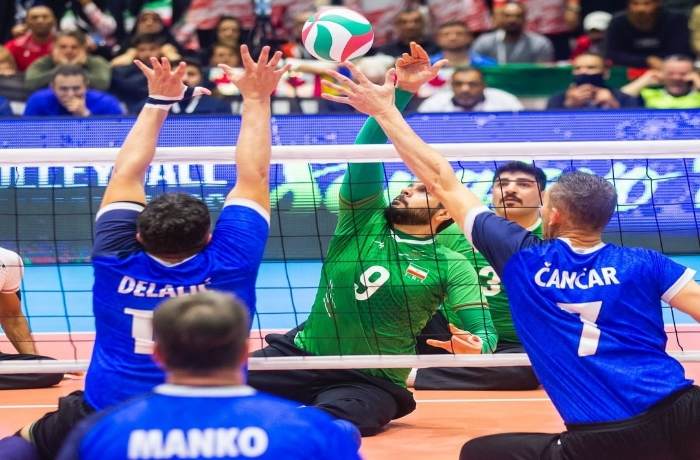 Iran sitting volleyball Final
