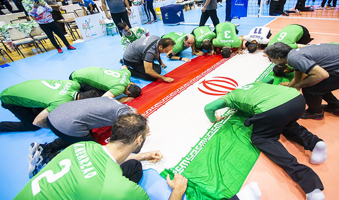 تیم ملی والیبال نشسته مردان ایران برای هشتمین بارقهرمان جهان شد