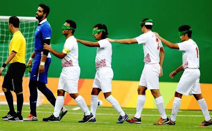 Iran 4th at 2022 IBSA Blind Football AO Champs