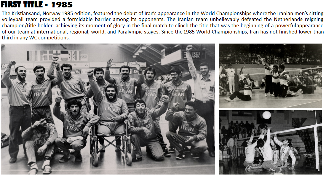 The Most Decorated Iranian Paralympic Team 9