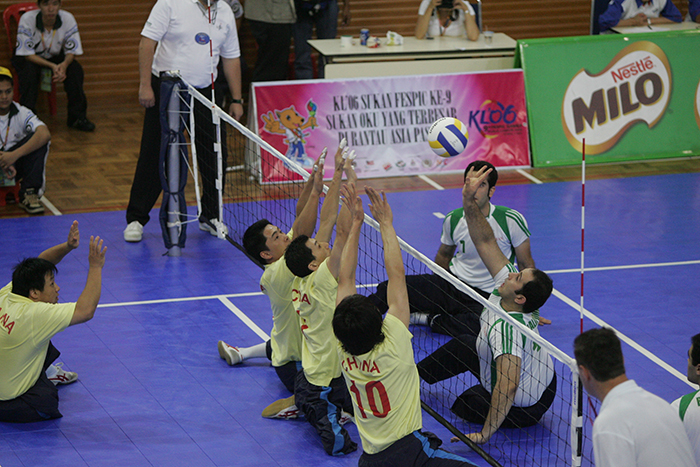 Volley FESPIC Games Kuala Lumpur 2006 4