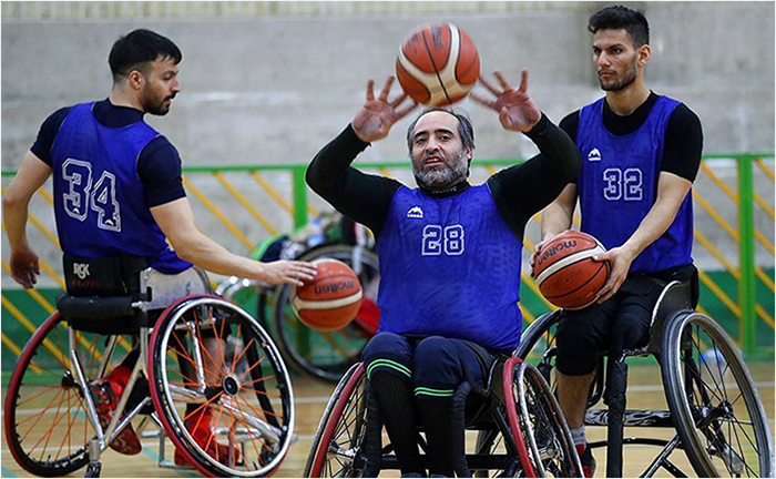 Iranian Men’s Wheelchair Basketball Camp to start on 14 Jan.