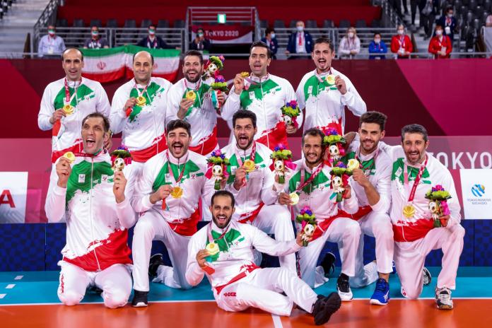 Iran sitting volleyball team2
