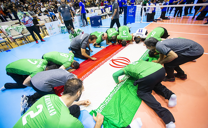 Iran’s Men Sitting Volleyball atop the world ranking