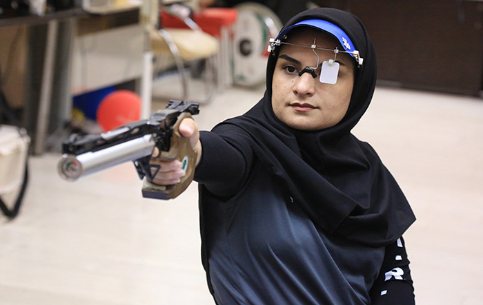 Iran’s national para shooting team gears up for the Asian Para Games