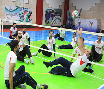 برگزاری اردوی تیم ملی والیبال نشسته مردان در تهران
