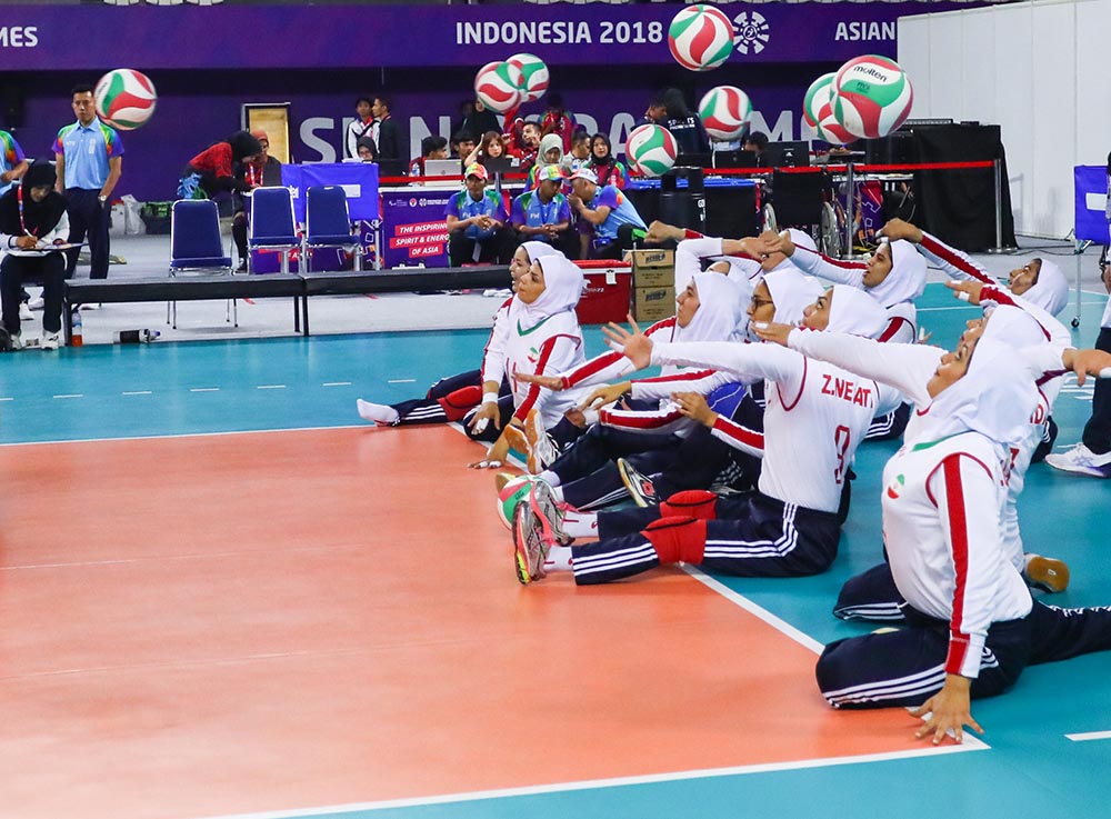 Eighteen Female players to call for the national sitting volleyball camp