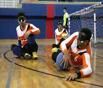 برگزاری شانزدهمین مرحله اردوی تیم ملی گلبال مردان به میزبانی مازندران