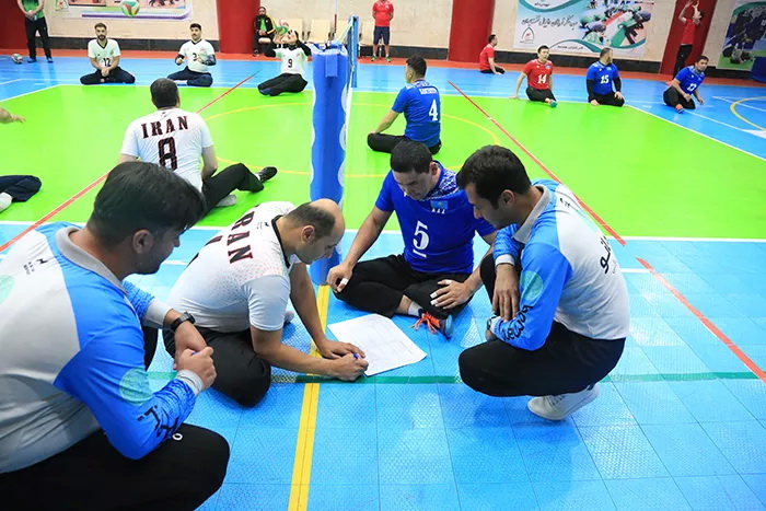 Iran sitting volley joint camp 4