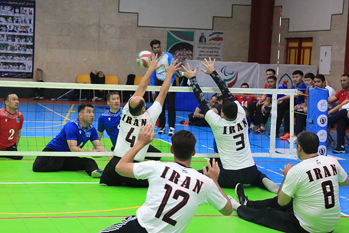 Iran sitting volley joint camp 9