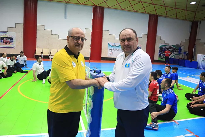 Iran sitting volley joint camp 10