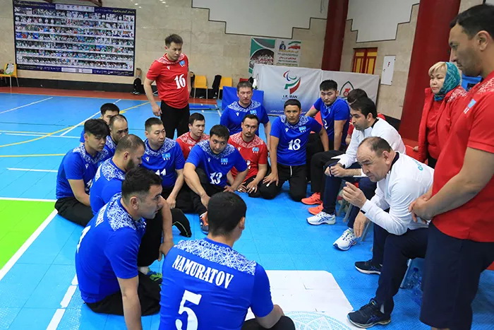 Iran sitting volley joint camp 11