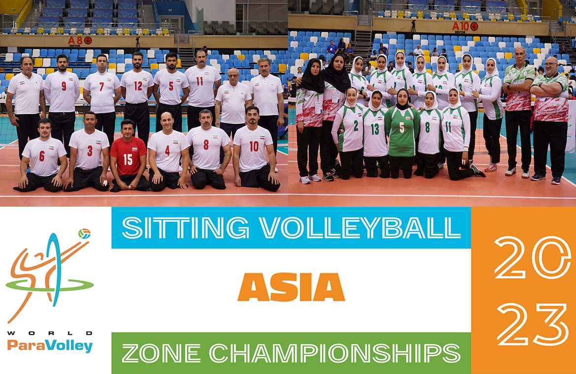 paralympic| news| Iran's Sitting Volleyball Teams Open Campaign at 2023 Asian Zone Championships Victorious