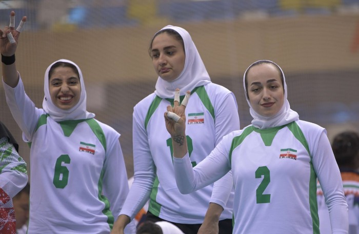 Iran women sitting volleyball