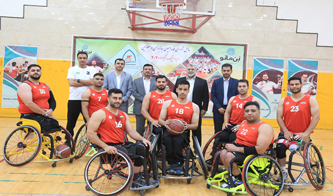 بازدید رییس کمیته ملی پارالمپیک از اردوی تیم ملی بسکتبال با ویلچر مردان