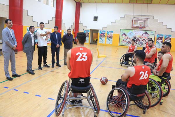 paralympic| news| NPC President Visits Wheelchair Basketball Selection Camp