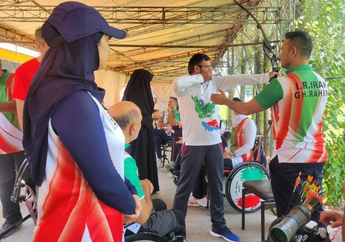 NPC President Visits ParaArcheryCamp 1