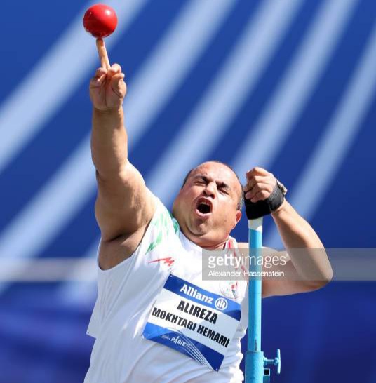 Iranian Alireza Mokhtari