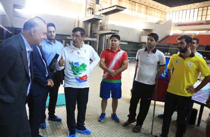 Iran para swimming camp 4