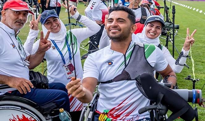 کسب یک سهمیه تیمی و یک سهمیه انفرادی پارالمپیک پاریس برای نمایندگان ایران