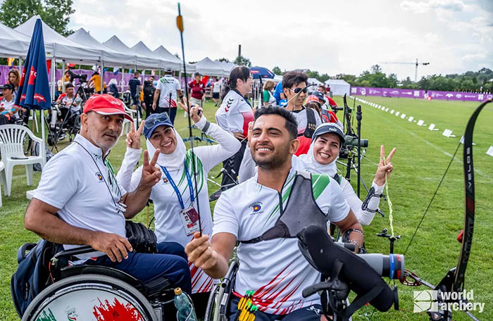 news| paralympic| Iranian Archers Collect Two Quota Places for 2024 Paralympic Games in Pilsen
