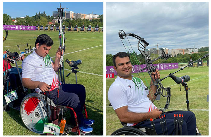 news| paralympic| Iran men’s compound open team win silver at 2023 World Para Archery Champ