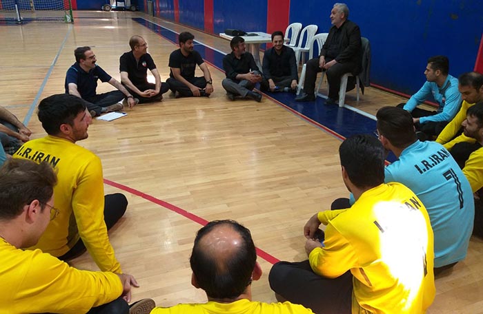 NPC Presidents visits goalball 2