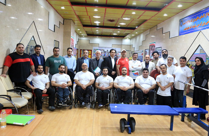 news| paralympic| NPC President Visits National Camps of Para Powerlifting and Para Shooting