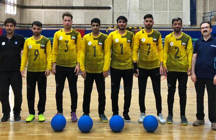 Iran Goalball Team Win Over Greece