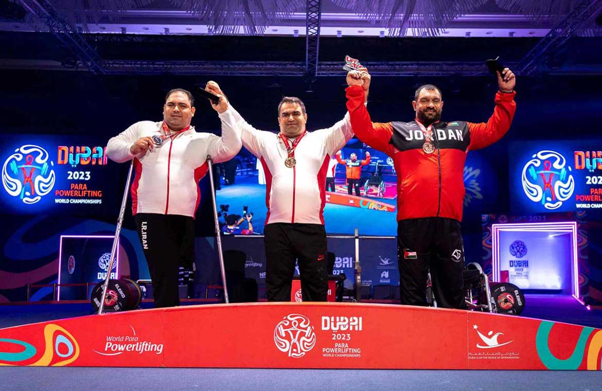 paralympic| news| 2023 Para Powerlifting Worlds| Aminzadeh Collects Second Gold For Iran | Sayadi Finishes Runner Up in Men's Over 107kg
