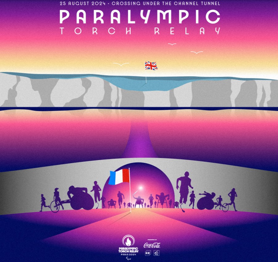 Paris Torch relay route