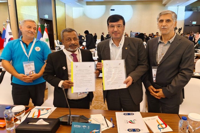 NPC I.R.Iran and NPC Maldives sign MoU