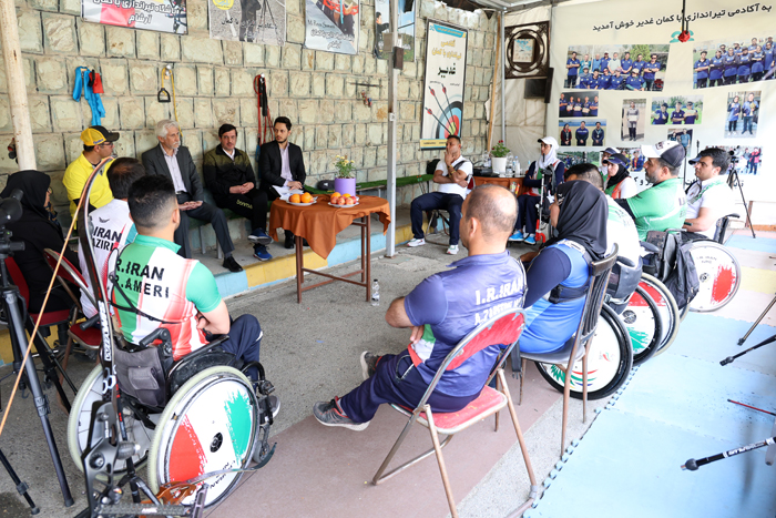 NPC President meets Para Archers